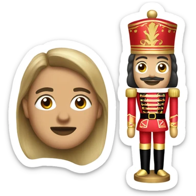 nutcracker toy  sticker