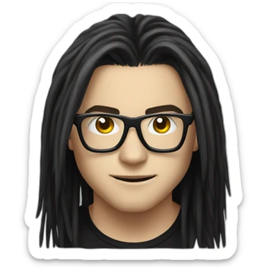 Skrillex sticker