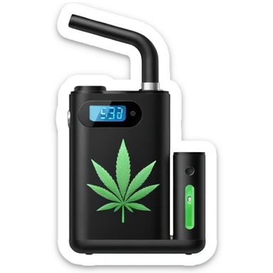 cannabis vaporizer sticker