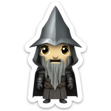 nazgul witch-king of angmar lord of the rings movie character sticker