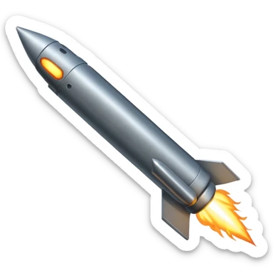 combat missile body sticker