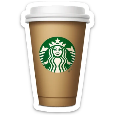 Starbucks Cup sticker