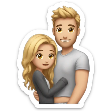 boyfriend who is in love with me sticker