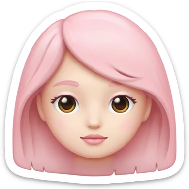 Soft pink sticker
