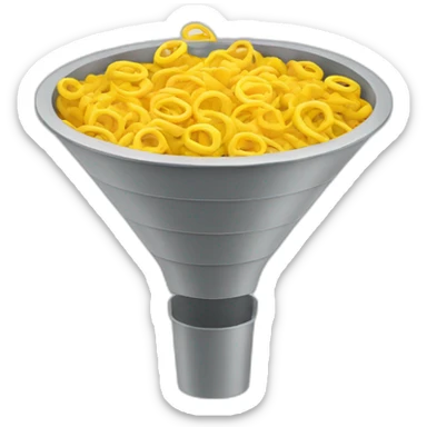 marketing funnel sticker