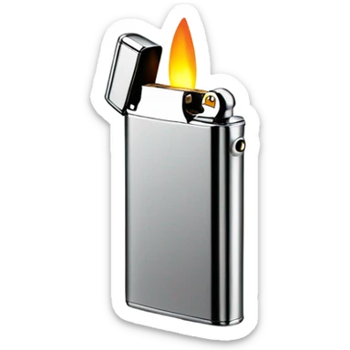 Lighter sticker