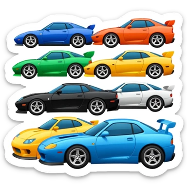 fast and furious movie emojis in gif sticker