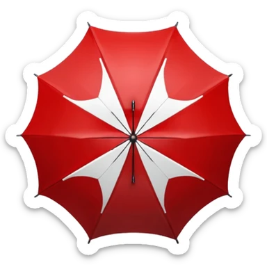 Umbrella coporation logo sticker