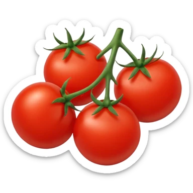 Cherry tomatoes sticker