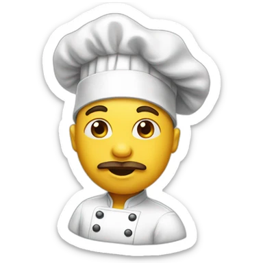 chefs kiss face emoji sticker