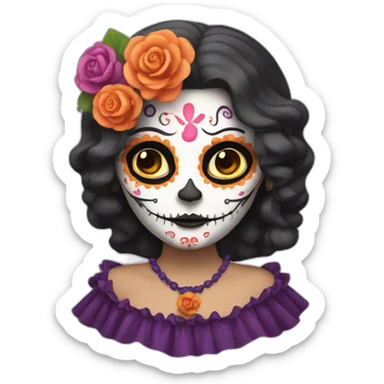 Catrina animada sticker