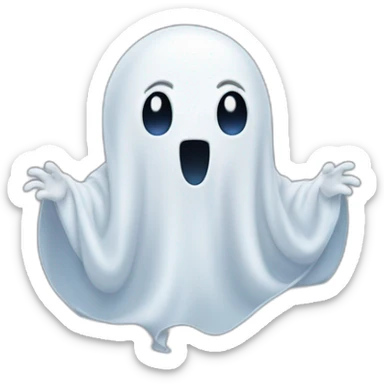 casper the ghost sticker