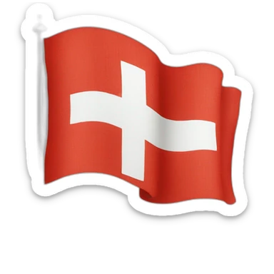 Switzerland flag sticker