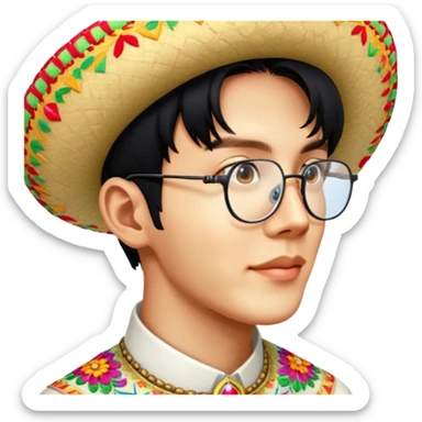 Sombrero Enthusiast sticker