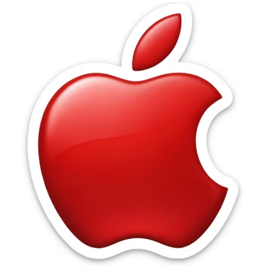 Free fire Apple logo sticker