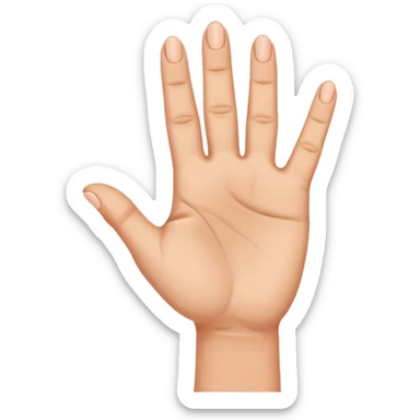 Tri prsta na Srpski način sticker