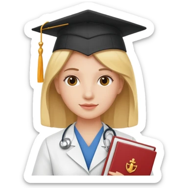 Bachelor degree in nursing sticker