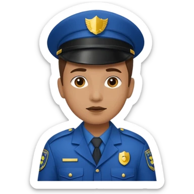 security uniform sticker