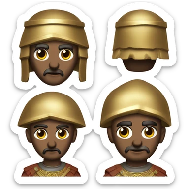 6th century byzantine general Priscus sticker