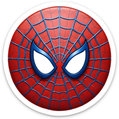 Old Spiderman logo  sticker