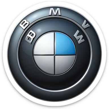 BMW logo whatsapp sticker sticker
