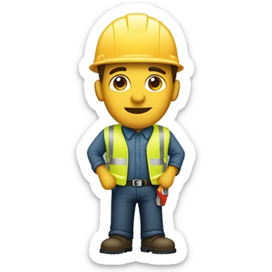 trabajador de aire acondicionado sticker