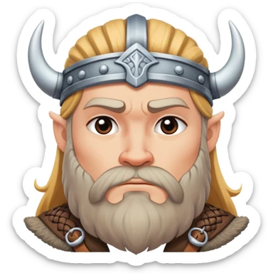 Viking Thinking Face
realistic sticker