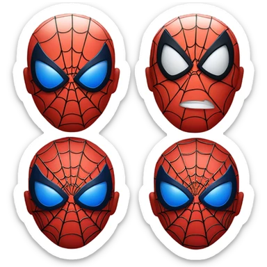 Spider-man emoji  sticker