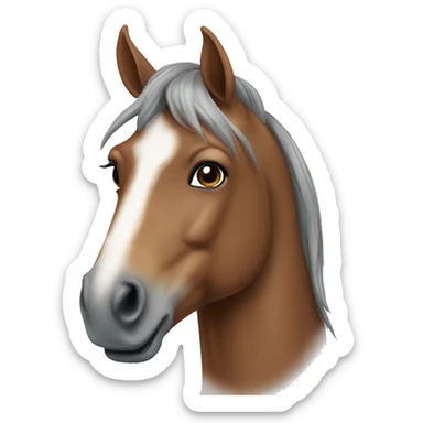 Horse sticker