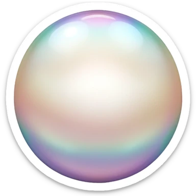 una perla sola sin cara  sticker