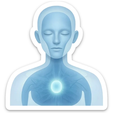 Spirit leaving body sticker