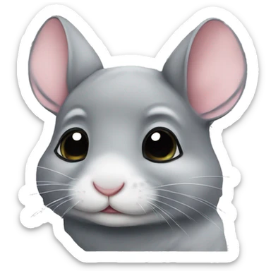 Cute Chinchilla sticker