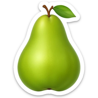 Pear sticker