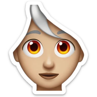 red eye drama sticker