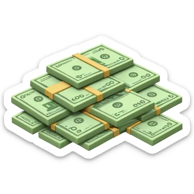 monopoly money sticker