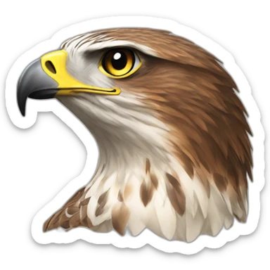 Hawk sticker