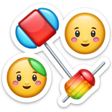 Juste un bonbon sticker