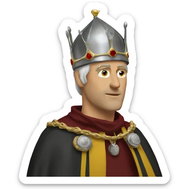 King Baldwin IV sticker