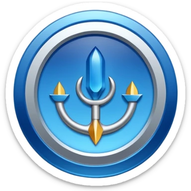 A clean, modern, and professional logo design for a project management and planning framework. The logo should visually represent the journey from initial concept to successful execution. sticker