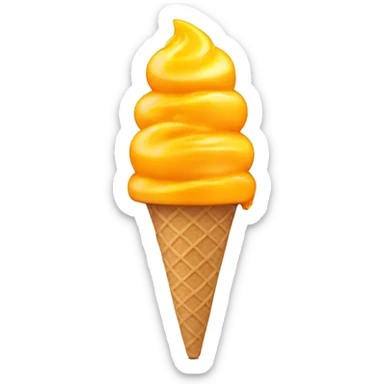mango ice cream sticker