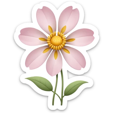 The last flower sticker