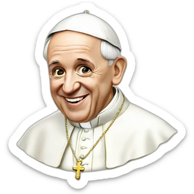 Lgbtq pope francis sticker