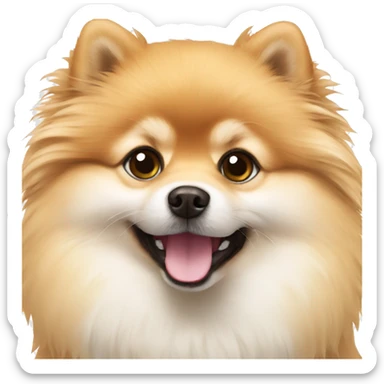 Pomeranian sticker