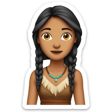 Pocahontas  sticker