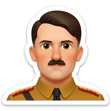 hitler sticker