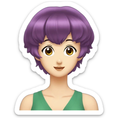 ranma 1/2 shampoo anime sticker