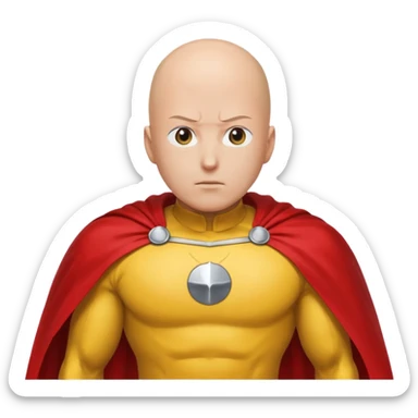 Generate saitama sticker
