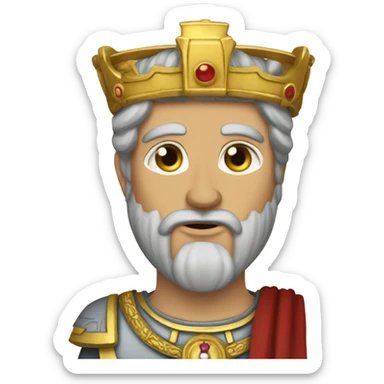 byzantine emperor Tiberius II sticker