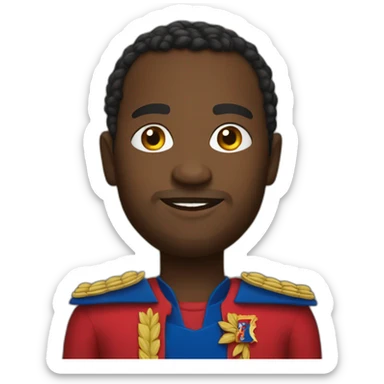 Haitian Hero sticker