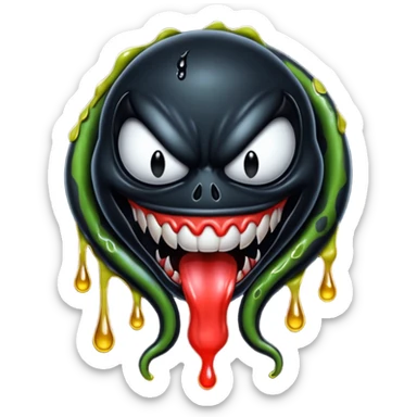 VENOM VILE sticker